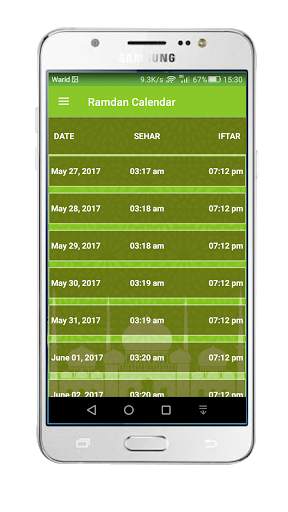 World Ramadan Calendar screenshot 2