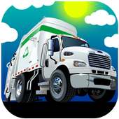 Garbage truck games for boys icon