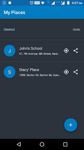 Save, Share & Navigate Places screenshot 4