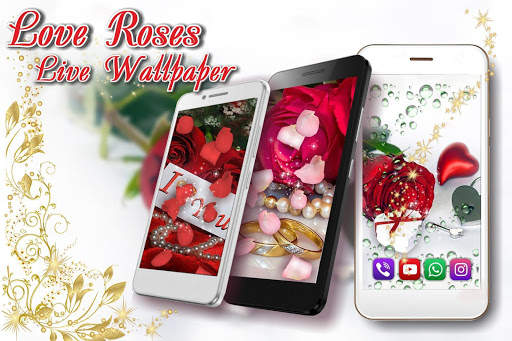 Love Roses Live Wallpaper screenshot 1