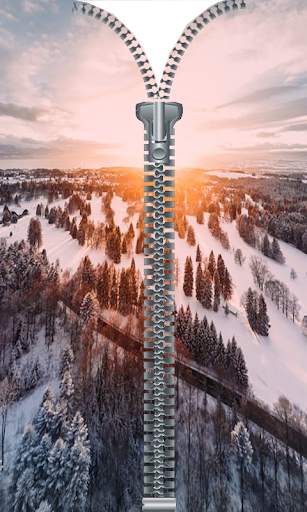 Nature Zipper Lock screenshot 2