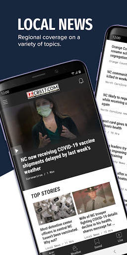 CBS 17 News screenshot 1