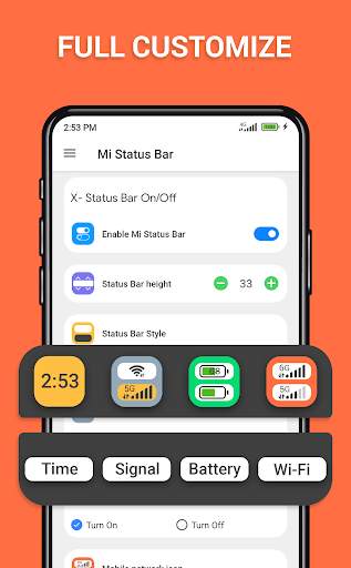 Mi Status Bar screenshot 3