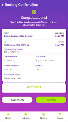 BDTICKETS screenshot 5