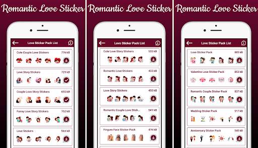Valentine's Day Stickers Love screenshot 8