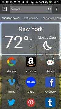 Tez Browser screenshot 1
