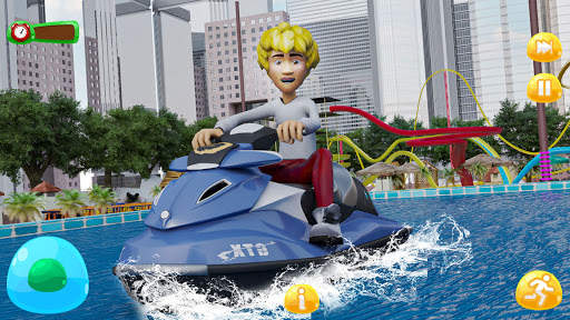 Theme Park Amusement Build-Fun Roller Coaster Game screenshot 5
