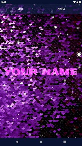 Glitter Live Wallpaper स्क्रीनशॉट 3