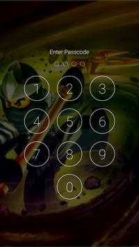Lego Ninja Lock Screen скриншот 2