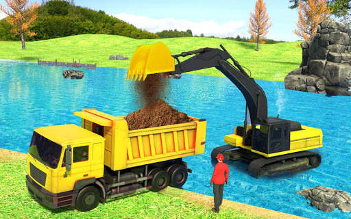 Grand Sand Excavator Simulator screenshot 1