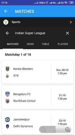 Super League 2020 Live Match And Schedule screenshot 3