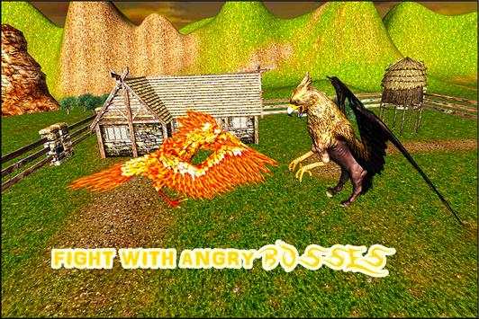 Angry Phoenix Simulator 3D screenshot 5