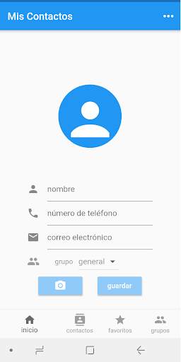 Mis Contactos - Administrador de Contactos screenshot 1