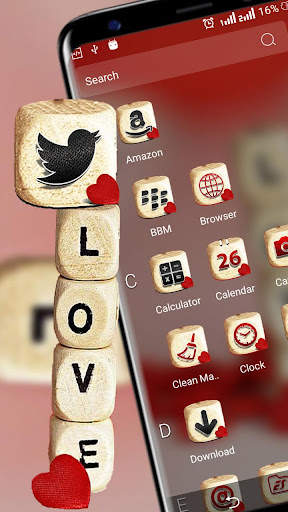 Love Dice Launcher Theme screenshot 3