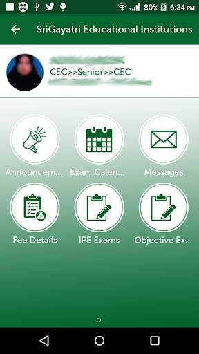 Srigayatri Parent Portal screenshot 3