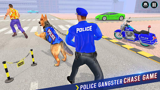 Police Dog Crime Bike Chase screenshot 3