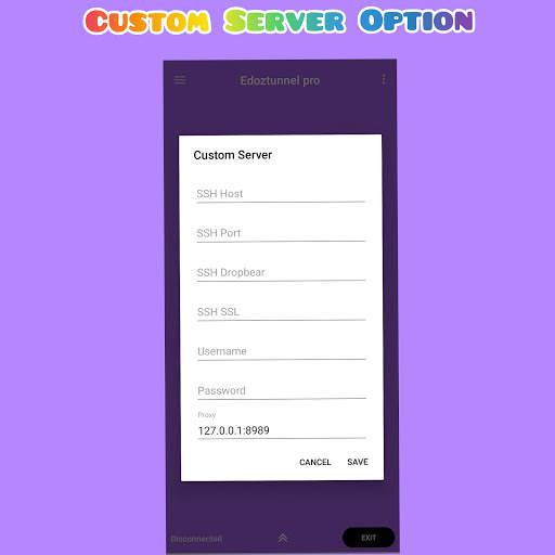 Edoztunnel Pro - Unlimited VPN screenshot 4
