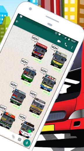 Stickers de Transporte para WhatsApp WAStickerApps screenshot 2
