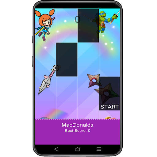 Ninja kids piano tiles 2022-new song screenshot 2