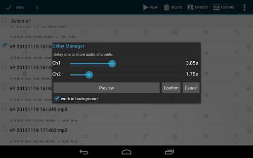 Voice PRO - HQ Audio Editor screenshot 12