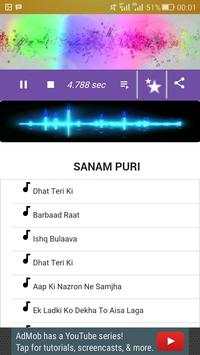 Sanam Puri Song screenshot 2