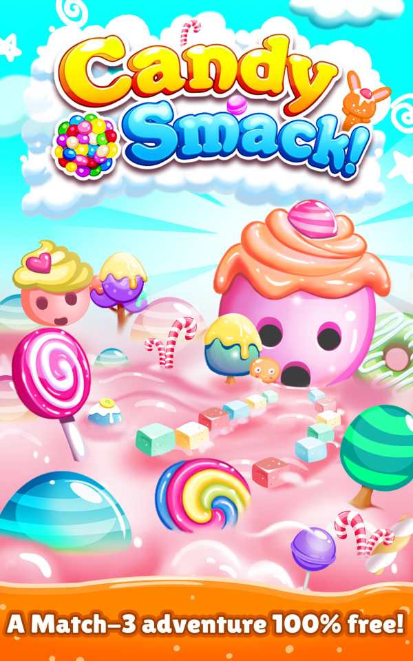 Candy Smack - Sweet Match 3 Crush Puzzle Game screenshot 6