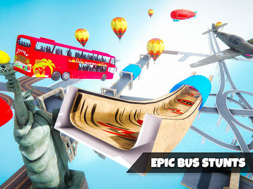 Impossible Bus Driving Stunts screenshot 13