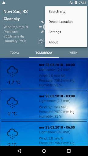 Light Weather Forecast screenshot 5