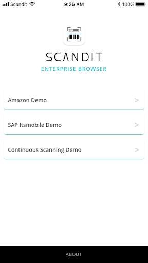 Scandit Enterprise Browser screenshot 1