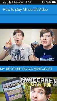 How to play Minecraft Video screenshot 2
