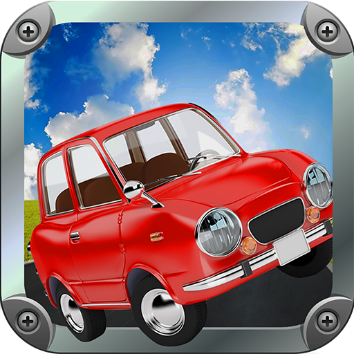 3D Toy truck driver icon
