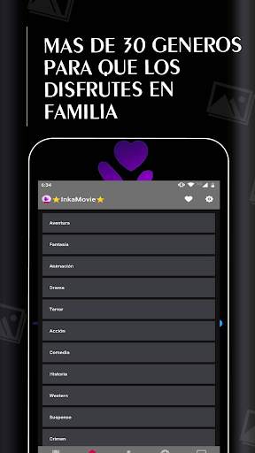 🍿InkaMovie Movil: App Para Ver Peliculas🎦 screenshot 3