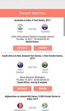 Live Cricket Score screenshot 4