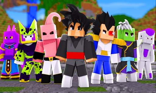 Dragon Block Saiyan for Minecraft PE screenshot 1