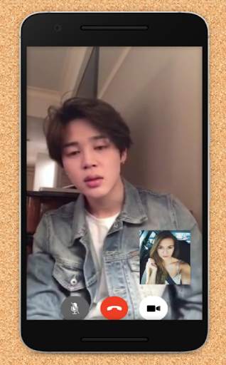 Jimin BTS Fake Video Call screenshot 5