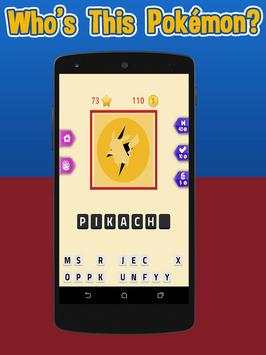 Guess The Pokémon Quiz Game screenshot 1