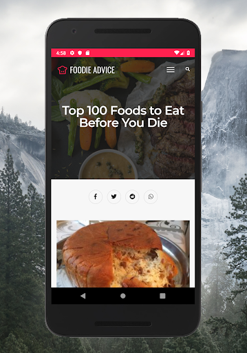 Foodie Advice screenshot 2