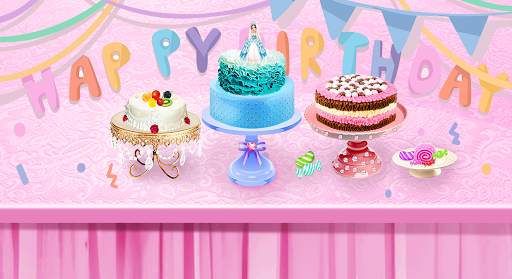 Birthday Cake Make - Unicorn Cake Food Fever screenshot 2