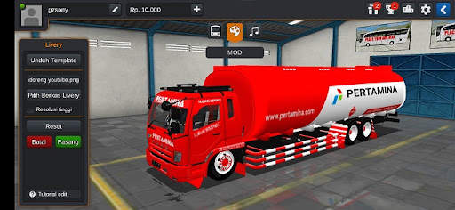 Mod Truk Tangki Bussid screenshot 2