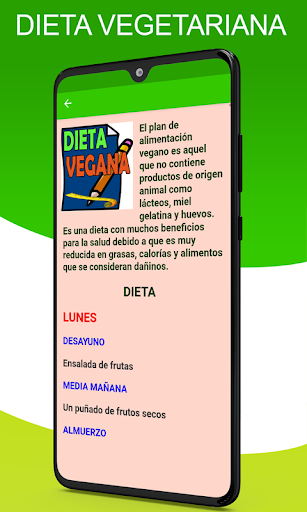 Dietas Para Bajar De Peso स्क्रीनशॉट 6