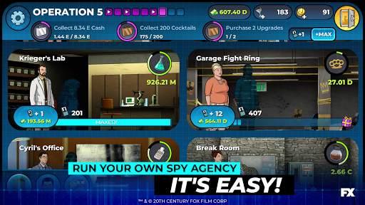 Archer: Danger Phone Idle Game screenshot 1