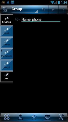 Theme x Drupe and RocketDial Dusk Blue screenshot 4