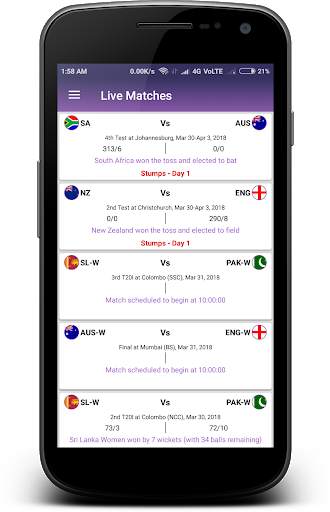 FAST Live Cricket Line screenshot 3
