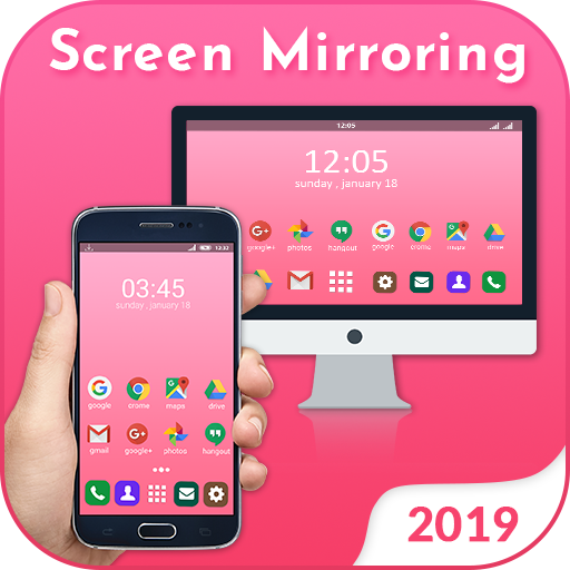 Screen Mirroring With TV : Mobile Screen to TV icon