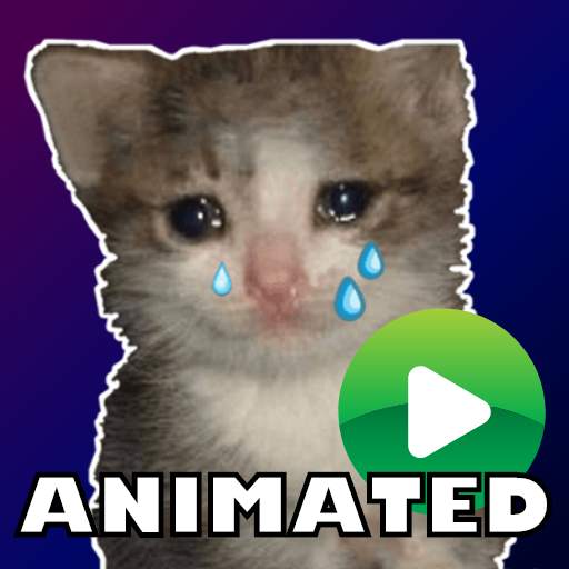 Sad cats sticker. 2.0.5
