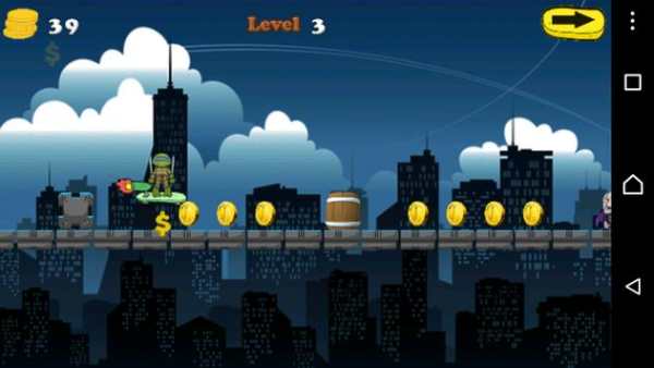 Hovering ninja turtle screenshot 1