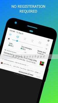 UAE VPN - Free Proxy скриншот 3