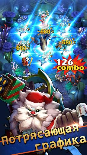 Hyper Heroes: Marble-Like RPG скриншот 3