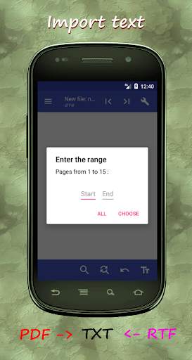 Text editor SimpleEditorFree screenshot 5