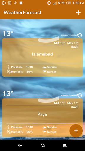 Weather Forecast Channel स्क्रीनशॉट 2